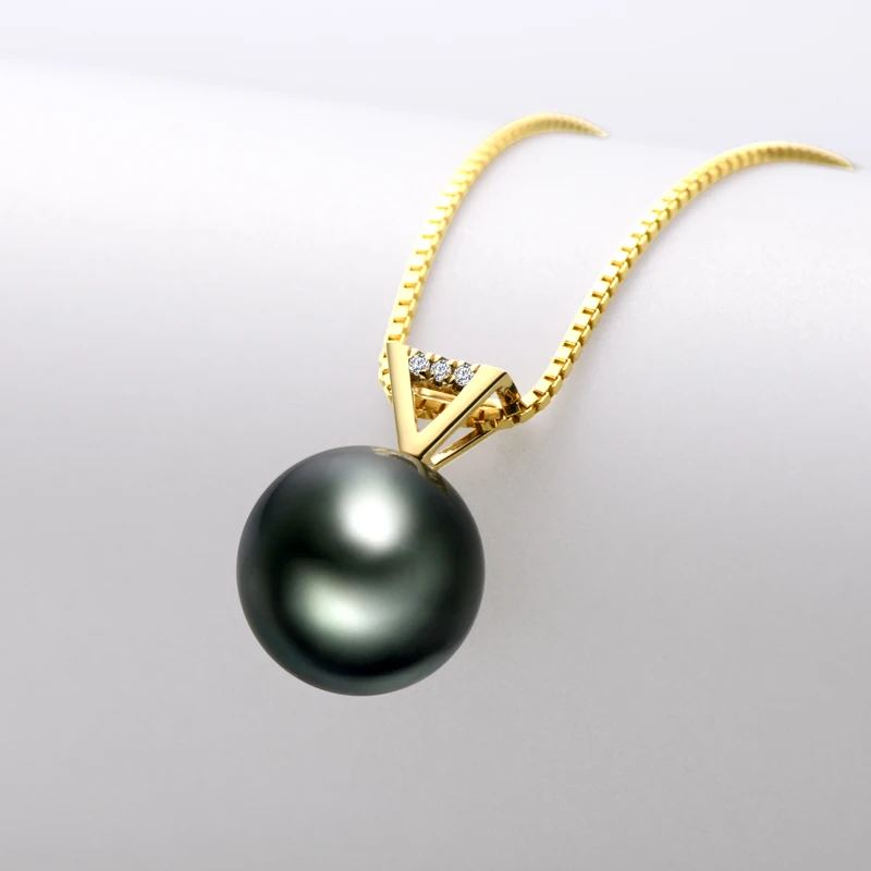 Lnngy 18K Solid Gold Chain Necklaces Bling Diamond Black Pearl Pendant Necklace Hollow Triangle Natural Tahiti Pearls Jewerly
Lnngy 18K Solid Gold Chain Necklaces Bling Diamond Black Pearl Pendant Necklace Hollow Triangle Natural Tahiti Pearls Jewerly