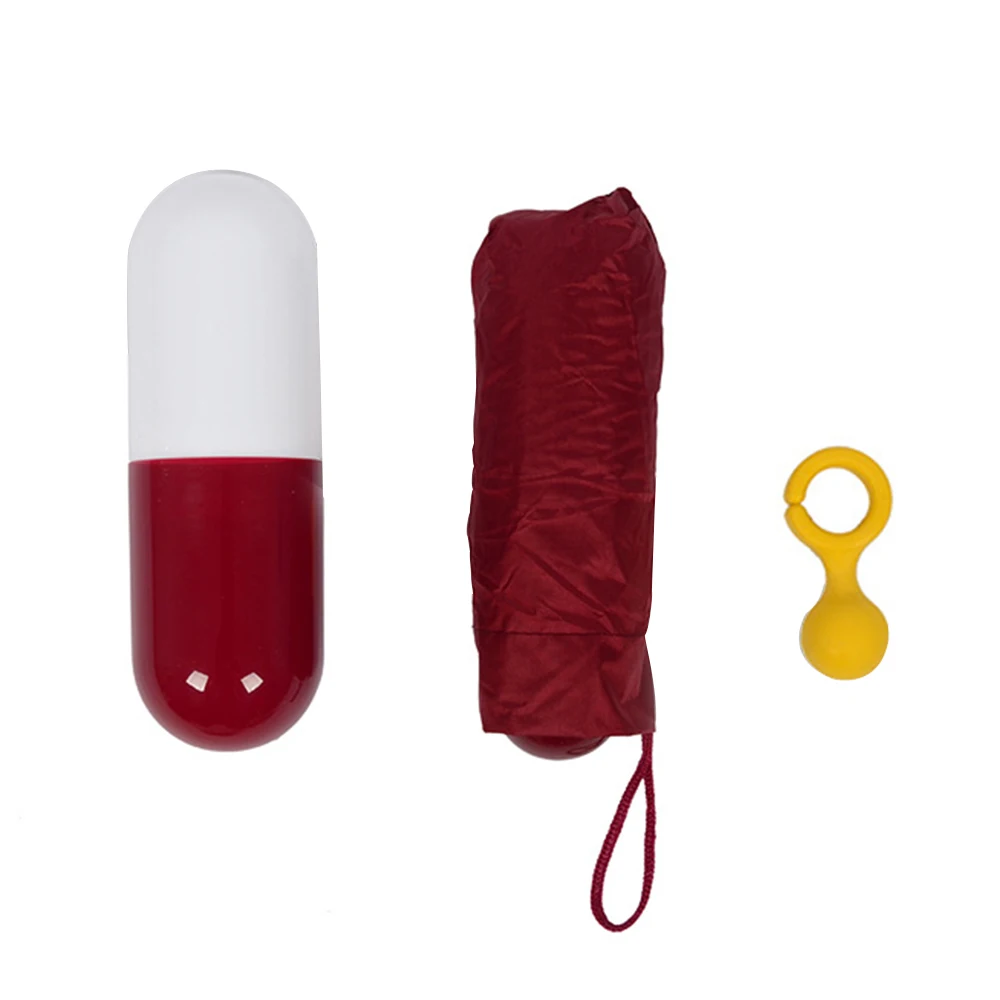 4 Color Rain Umbrella 5 Folding Ultralight Mini Rain Umbrellas Portable Black Coating Parasol Pocket Capsules Pills Umbrella P15
4 Color Rain Umbrella 5 Folding Ultralight Mini Rain Umbrellas Portable Black Coating Parasol Pocket Capsules Pills Umbrella P15