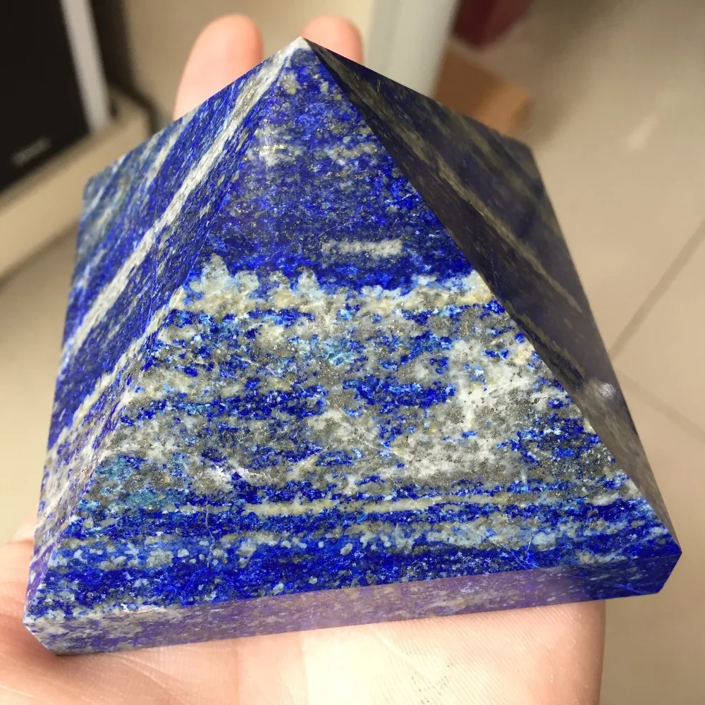 YB45---81*81*66mm Hot Birthday or Wedding Decoration Natural Lapis Lazuli Pyramid Healing Crystals
YB45---81*81*66mm Hot Birthday or Wedding Decoration Natural Lapis Lazuli Pyramid Healing Crystals