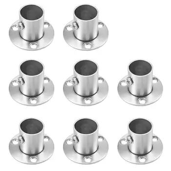 Uxcell 8pcs Stainless Steel Pipe Fittings Wardrobe Pipe Bracket Wall Mount Floor Rod Flange Socket 19mm-32.5mm Dia Hardware Tool
Uxcell 8pcs Stainless Steel Pipe Fittings Wardrobe Pipe Bracket Wall Mount Floor Rod Flange Socket 19mm-32.5mm Dia Hardware Tool