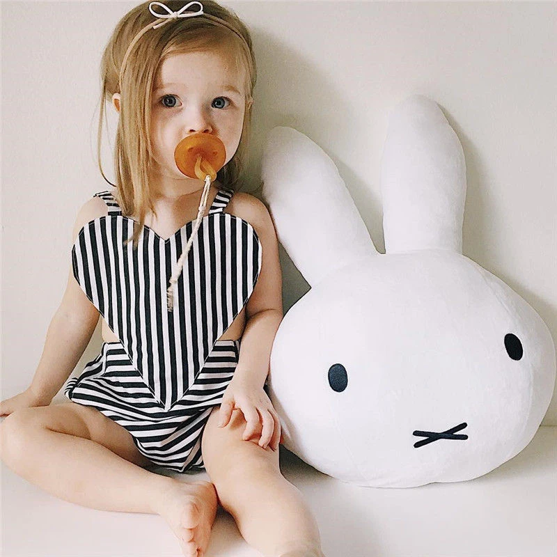 Baby Girl Romper Summer Infant Striped Strap Sleeveless Heart Shape Backless Rompers Children's For Girls
Baby Girl Romper Summer Infant Striped Strap Sleeveless Heart Shape Backless Rompers Children's For Girls