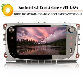 7" Wifi MP3 Android Radio DAB+Autoradio Bluetooth Sat Nav GPS For Ford Focus MK2 Mondeo Mk4 S-Max C-Max Galaxy
7" Wifi MP3 Android Radio DAB+Autoradio Bluetooth Sat Nav GPS For Ford Focus MK2 Mondeo Mk4 S-Max C-Max Galaxy