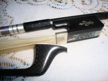 High quality carbon fiber cello bow , ebony wood bow parts , flower inlay cello bow
High quality carbon fiber cello bow , ebony wood bow parts , flower inlay cello bow