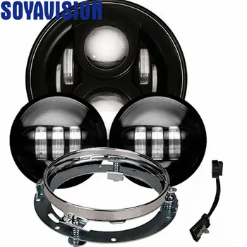 For Harley Classic Electra Street Glide Fat Boy Road King Heritage Softail with Bracket Mounting Ring 7" Motorcycle Headlamps
For Harley Classic Electra Street Glide Fat Boy Road King Heritage Softail with Bracket Mounting Ring 7" Motorcycle Headlamps
