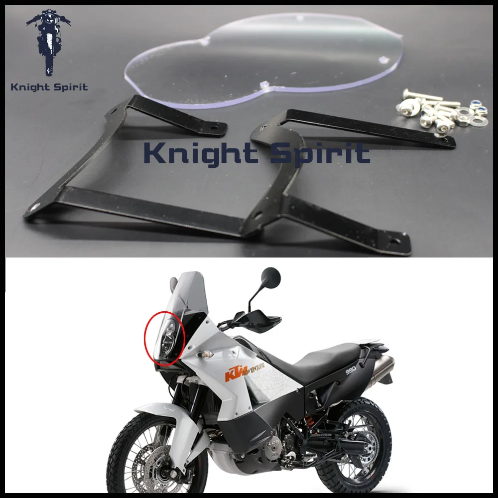 Motorcycle Accessories Headlight Protector Lens Guard Cover Acrylic For KTM 950 ADV 2003-2005 KTM 990 ADV 2006-2013
Motorcycle Accessories Headlight Protector Lens Guard Cover Acrylic For KTM 950 ADV 2003-2005 KTM 990 ADV 2006-2013