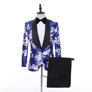 Men Wedding Suit Set Men's Autumn Groomsmen's Wedding Dresses Korean Slim Flower Suit Two Pieces Men Singers Stage Costumes !
Men Wedding Suit Set Men's Autumn Groomsmen's Wedding Dresses Korean Slim Flower Suit Two Pieces Men Singers Stage Costumes !