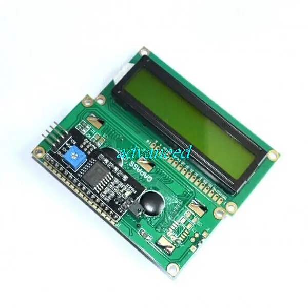 Модуль адаптера LCD 1602 + I2C синий/зеленый экран PCF8574 IIC/I2C 1602|Интегральные схемы| |