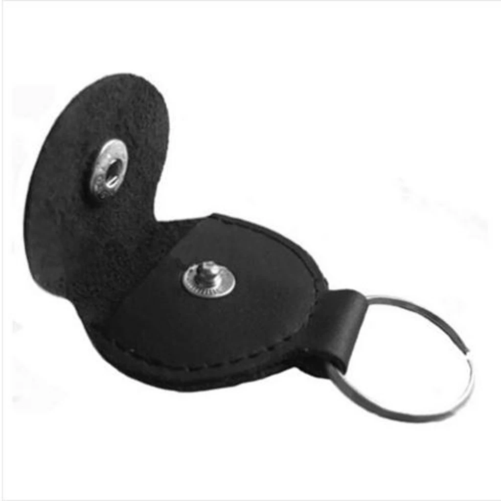 1Pc Holder Case Black Leather Keychain Plectrum Cases Bag Keychain Style Guitar Picks Holder ACCS
1Pc Holder Case Black Leather Keychain Plectrum Cases Bag Keychain Style Guitar Picks Holder ACCS