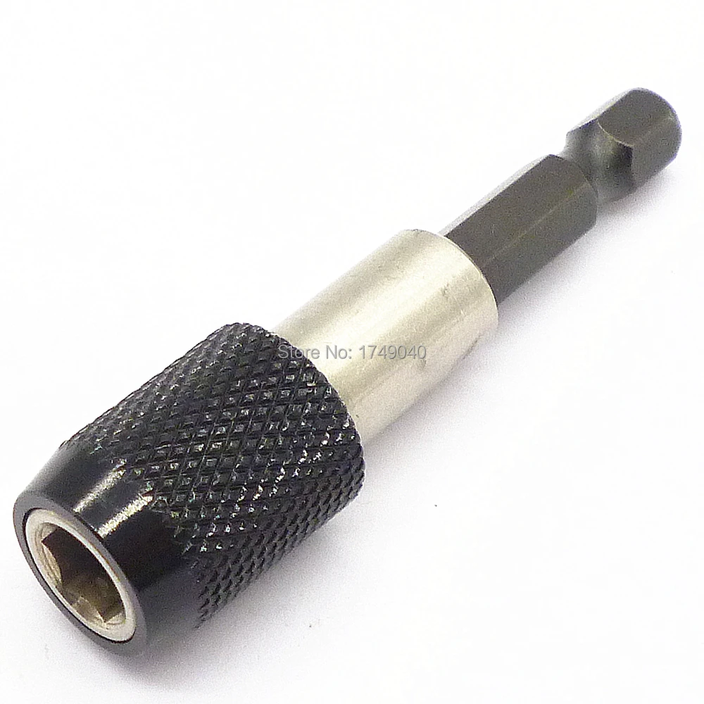 NEW 1/4" Hex Shank Quick Release Magnetic Screwdriver Bit Adaptors Holder Tool 60mm Long Electric Drill Quick Change Bit Holders
NEW 1/4" Hex Shank Quick Release Magnetic Screwdriver Bit Adaptors Holder Tool 60mm Long Electric Drill Quick Change Bit Holders