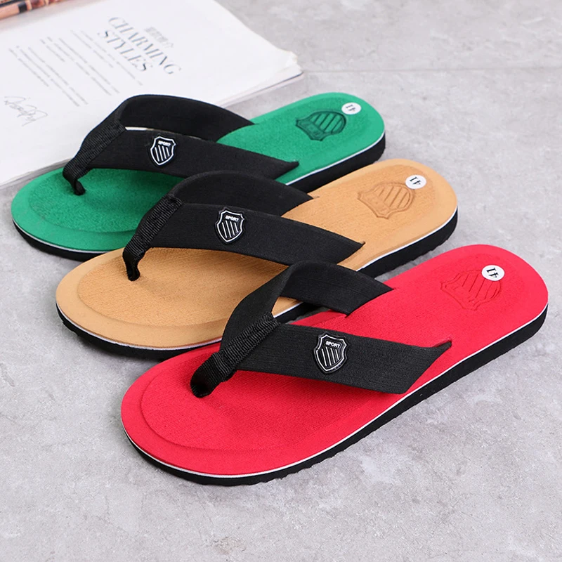 Summer Men Flip Flops Beach Sandals Mens Indoor Or Outdoor Shoes Couples Home Bathroom Anti-slip Tide To Wear Cool Slippers
Summer Men Flip Flops Beach Sandals Mens Indoor Or Outdoor Shoes Couples Home Bathroom Anti-slip Tide To Wear Cool Slippers