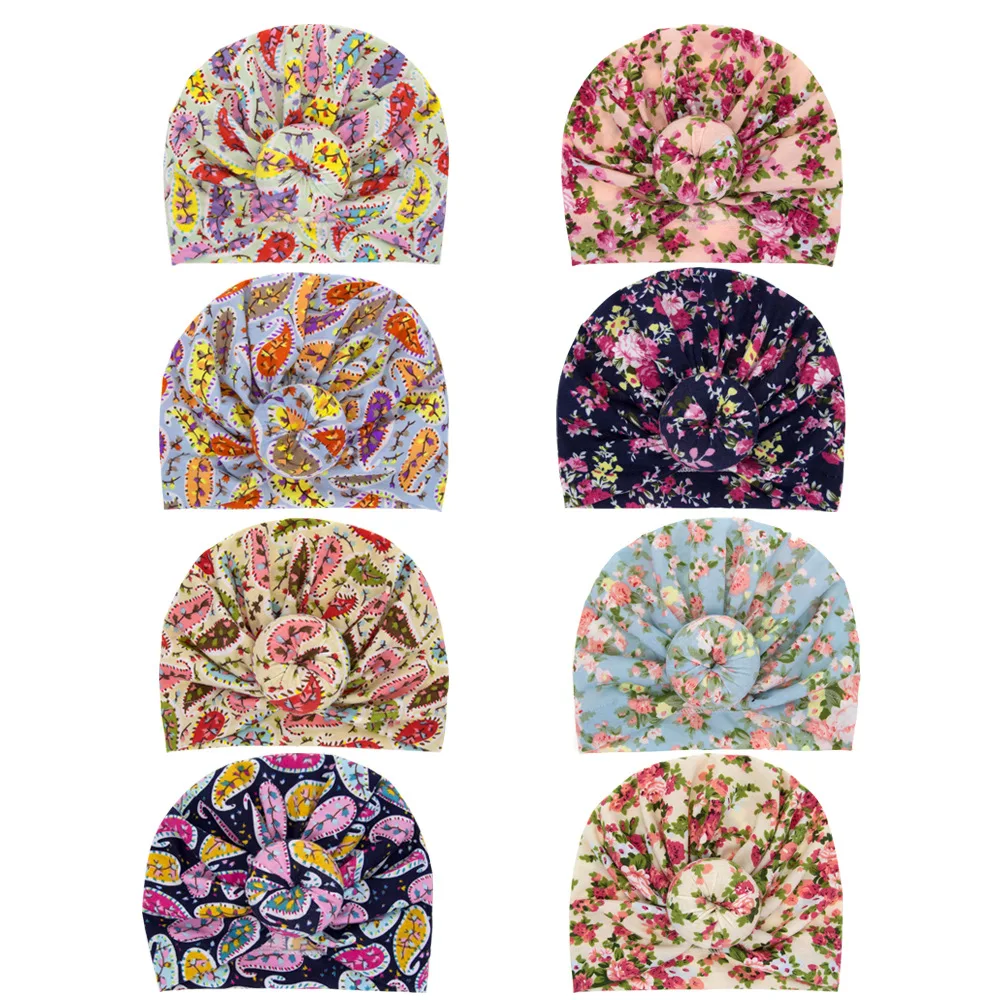 New 10pcs/lot Cotton Blend Round Ball Knot Kids Turban Hat Printed Newborn Beanie Caps Headwraps Birthday Gift Photo Props
New 10pcs/lot Cotton Blend Round Ball Knot Kids Turban Hat Printed Newborn Beanie Caps Headwraps Birthday Gift Photo Props
