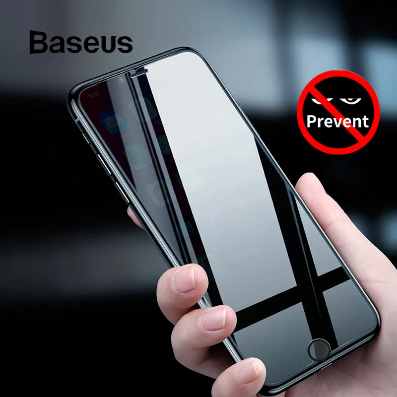 Baseus 0.3mm Tempered Glass for iPhone XR Xs Max 8 7 Plus Privacy Screen Protector Full Coverage Protective Glass Film Cover
Baseus 0.3mm Tempered Glass for iPhone XR Xs Max 8 7 Plus Privacy Screen Protector Full Coverage Protective Glass Film Cover