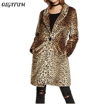 2019 Winter New Leopard Women Coat Stylish Pockets Thicken Warm Leopard Faux Fur Outwear long section sexy loose Coat S-XXXL
2019 Winter New Leopard Women Coat Stylish Pockets Thicken Warm Leopard Faux Fur Outwear long section sexy loose Coat S-XXXL