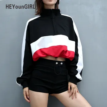 HEYounGIRL Streetwear Oversized Hoodie Sweatshirt Harajuku Turtleneck Cropped Hoodies for Women Korean Long Sleeve Pullovers Top
HEYounGIRL Streetwear Oversized Hoodie Sweatshirt Harajuku Turtleneck Cropped Hoodies for Women Korean Long Sleeve Pullovers Top