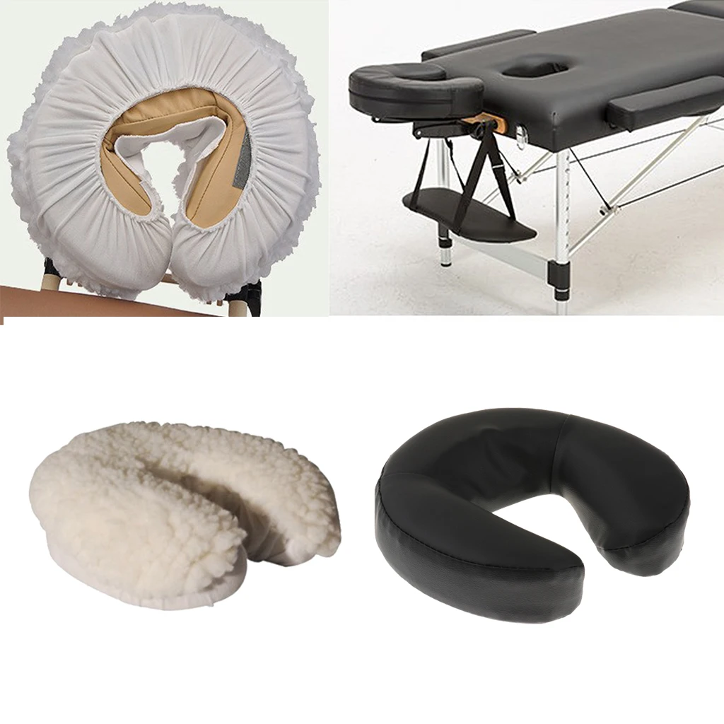 Professional Beauty Salon SPA Massage Table Bed Face Cradle Cushion Pillow with Warm Fleece Cover Set Kit
Professional Beauty Salon SPA Massage Table Bed Face Cradle Cushion Pillow with Warm Fleece Cover Set Kit
