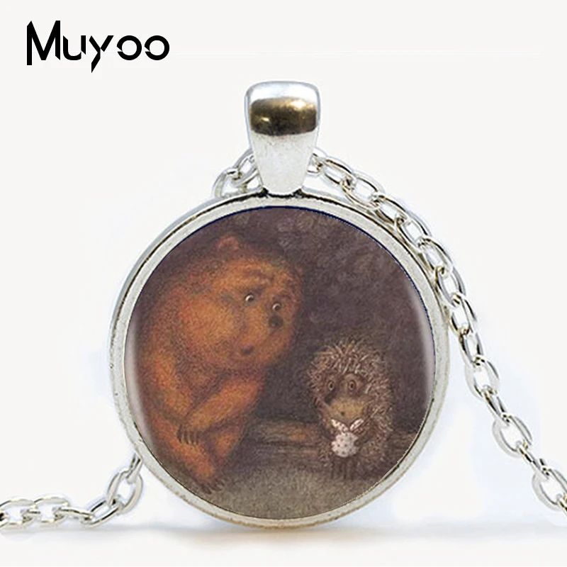 Hedgehog In The Fog Pendant Necklace Long Chian Statement Handmade Fashion Necklace Jewelry
Hedgehog In The Fog Pendant Necklace Long Chian Statement Handmade Fashion Necklace Jewelry