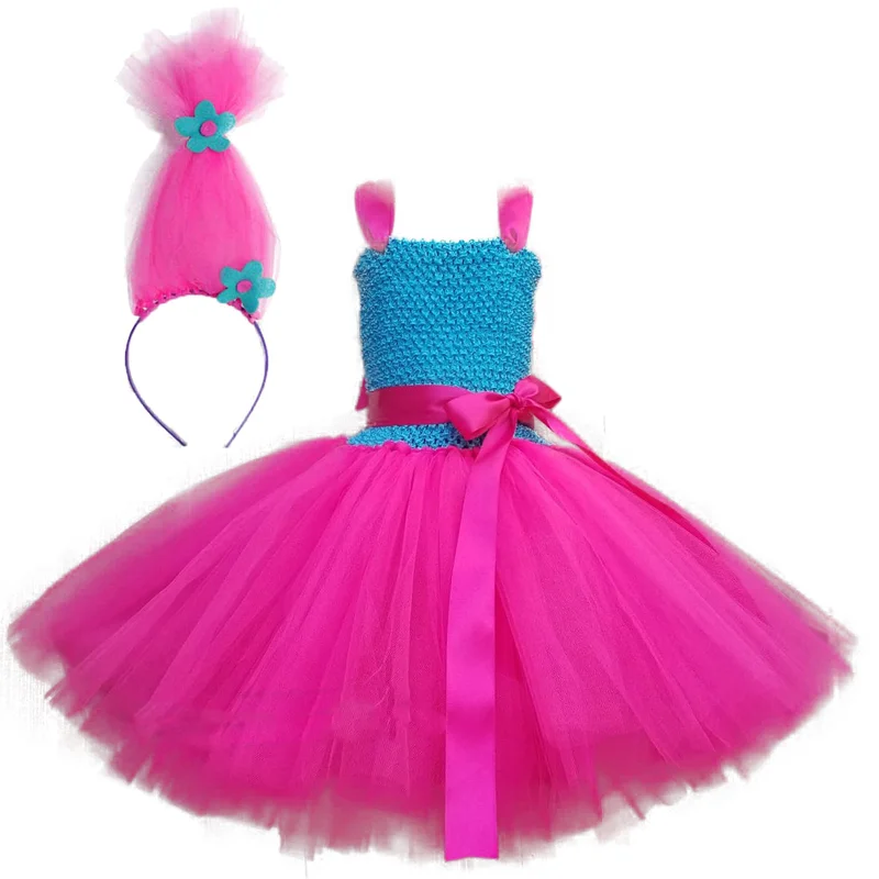 Hot Troll tutu Headband set Children Costumes For Girls Carnival Kids Costumes Moana Vaiana Dress Trolls Clothes Poppy Party
Hot Troll tutu Headband set Children Costumes For Girls Carnival Kids Costumes Moana Vaiana Dress Trolls Clothes Poppy Party