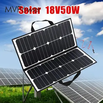 50W 18V Outdoor Camping Folding Solar Panel Board Charger For Battery Covenience
50W 18V Outdoor Camping Folding Solar Panel Board Charger For Battery Covenience