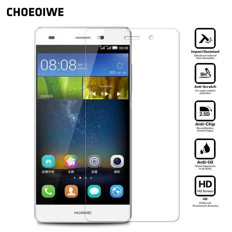 CHOEOIWE 2 pcs Front 9H Tempered Glass for Huawei P8 Lite Screen Protector Toughened Protective Film for Huawei P8lite Glasses
CHOEOIWE 2 pcs Front 9H Tempered Glass for Huawei P8 Lite Screen Protector Toughened Protective Film for Huawei P8lite Glasses