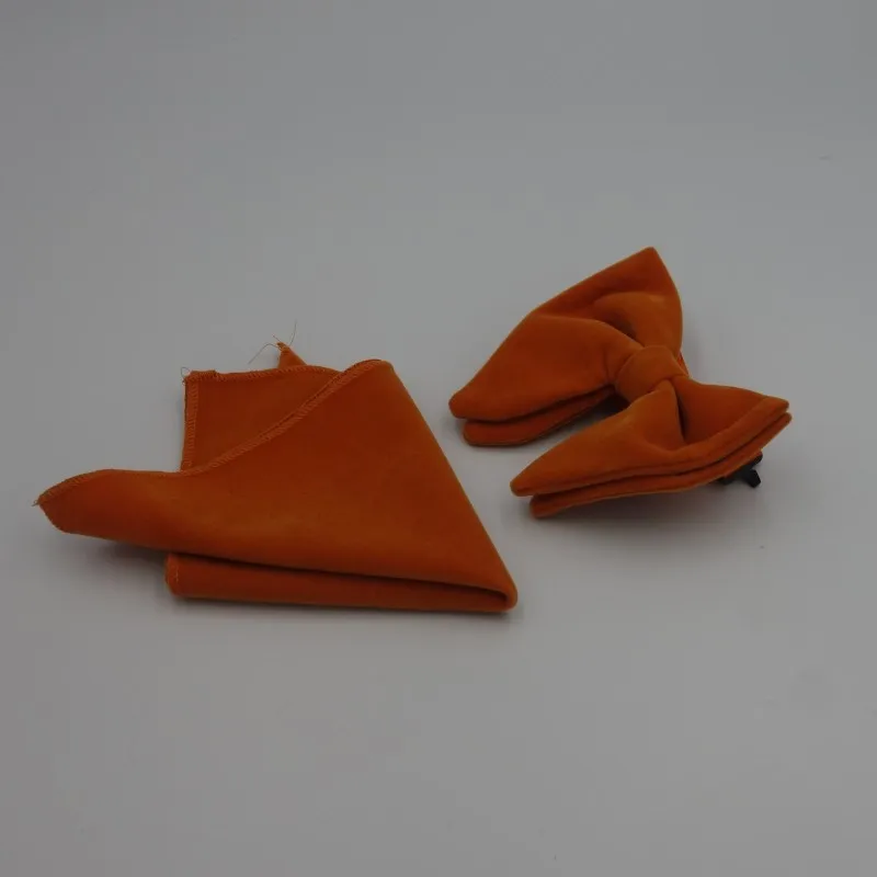 Ikepeibao Men's DK Orange Velvet Bowties Sets hanky Unique Tuxedo Pajaritas Cravats Bow Tie Hanky Necktie Wedding
Ikepeibao Men's DK Orange Velvet Bowties Sets hanky Unique Tuxedo Pajaritas Cravats Bow Tie Hanky Necktie Wedding