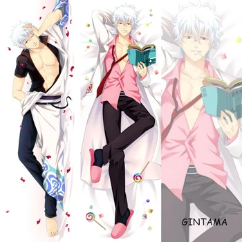 New Japan Cartoon Anime Pillowcase GINTAMA Sakata Gintoki Cool Male BL decorative Hugging Body Pillow Case Bedding
New Japan Cartoon Anime Pillowcase GINTAMA Sakata Gintoki Cool Male BL decorative Hugging Body Pillow Case Bedding