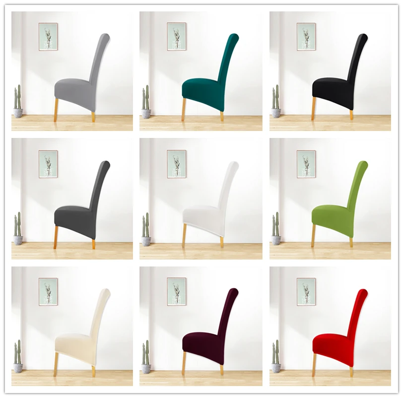 L Size Long Back Spandex Fabric Chair Covers Decoration Big Size Chair Cover Restaurant Hotel Party Banquet Chair Slipcovers
L Size Long Back Spandex Fabric Chair Covers Decoration Big Size Chair Cover Restaurant Hotel Party Banquet Chair Slipcovers