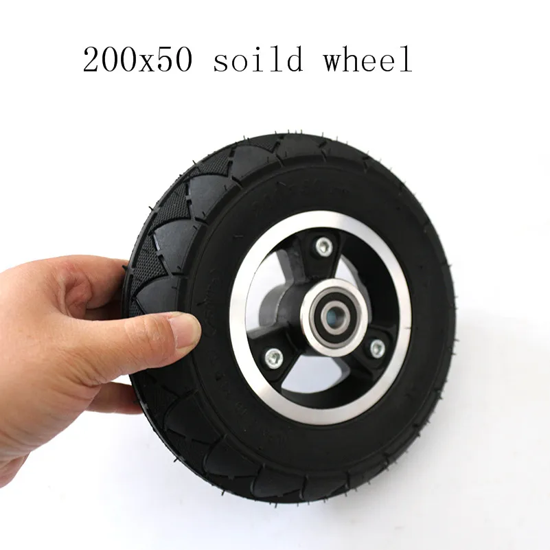 Electric Scooter Tyre With Wheel Hub 8" Scooter 200x50 Tyre solid tire Inflation Electric Vehicle Aluminium Alloy Wheel Pneumati
Electric Scooter Tyre With Wheel Hub 8" Scooter 200x50 Tyre solid tire Inflation Electric Vehicle Aluminium Alloy Wheel Pneumati