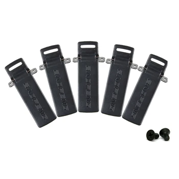5pcs Baofeng radios UV-5R Belt Clip for BAOFENG UV-5R UV-5RA UV-5RB UV-5RC TYT TH-F8 Ham Radio Walkie Talkie Accessories
5pcs Baofeng radios UV-5R Belt Clip for BAOFENG UV-5R UV-5RA UV-5RB UV-5RC TYT TH-F8 Ham Radio Walkie Talkie Accessories