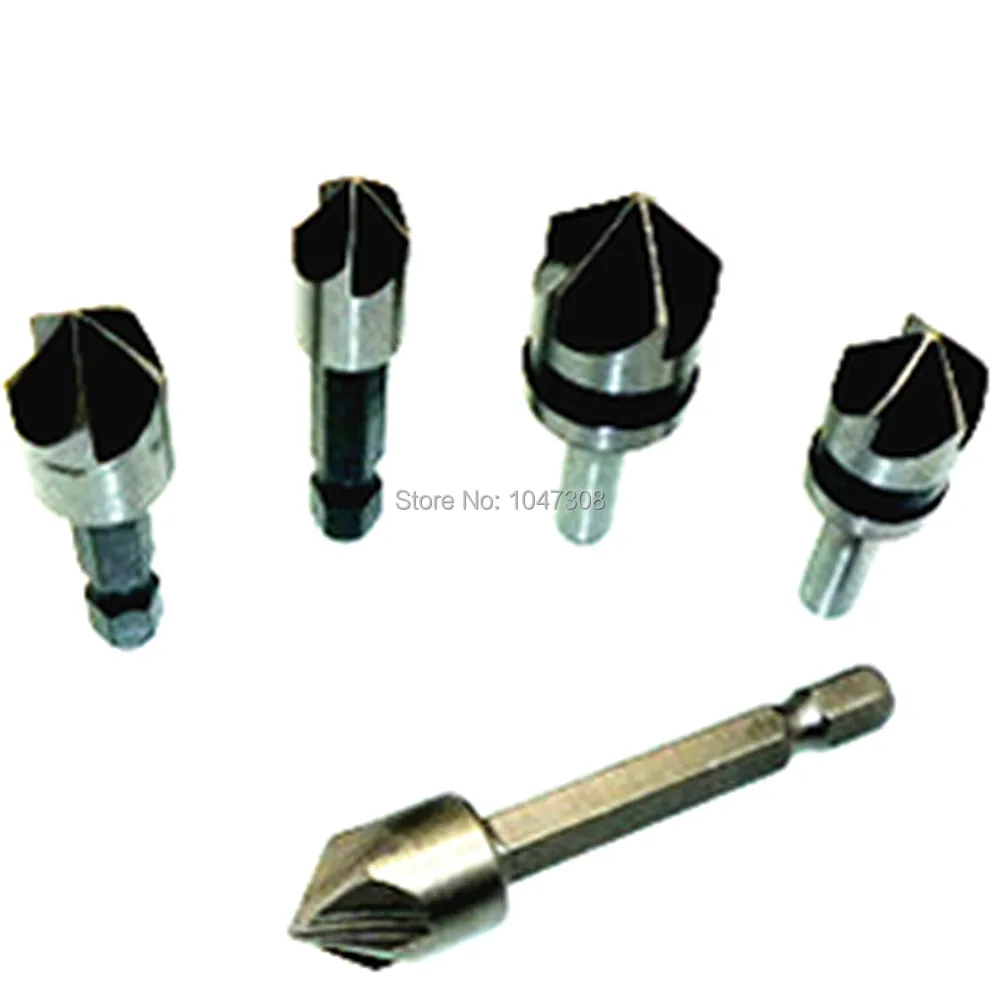 5pcs Countersink Drill Bit Chamfer Cutter Counter Sink Wood Plastic Rubber Cutting Chamfering Countersinking Power Drill Bits
5pcs Countersink Drill Bit Chamfer Cutter Counter Sink Wood Plastic Rubber Cutting Chamfering Countersinking Power Drill Bits