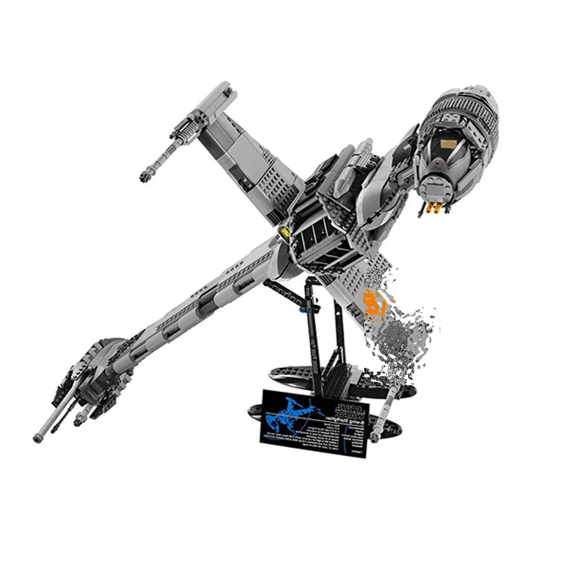 brand 05045 Star Series Wars Genuine The B-wing Starfighter Building Blocks education toys for Kids gifts Compatible With Lego
brand 05045 Star Series Wars Genuine The B-wing Starfighter Building Blocks education toys for Kids gifts Compatible With Lego