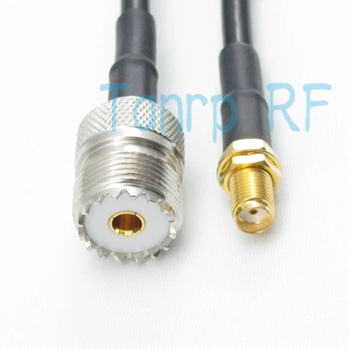 Free shipping! 20inch 50cm UHF female plug to SMA female jack connector RG58 cable RF Pigtail coaxial jumper extension cable
Free shipping! 20inch 50cm UHF female plug to SMA female jack connector RG58 cable RF Pigtail coaxial jumper extension cable