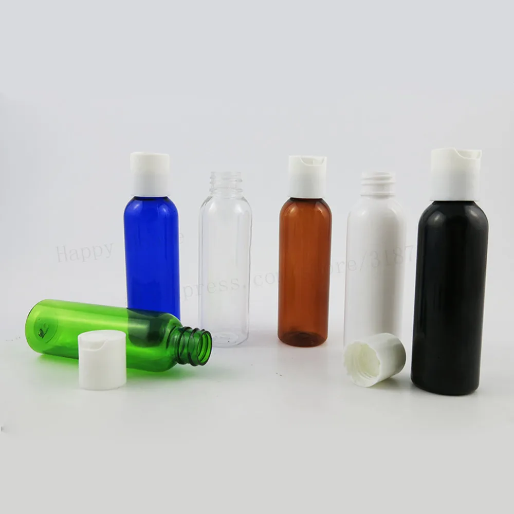 100 x 60ml Empty Round Clear Amber White Black Green Blue Shampoo Body Wash Plastic Bottle With Disc Cap 2oz Cosmetic Container
100 x 60ml Empty Round Clear Amber White Black Green Blue Shampoo Body Wash Plastic Bottle With Disc Cap 2oz Cosmetic Container