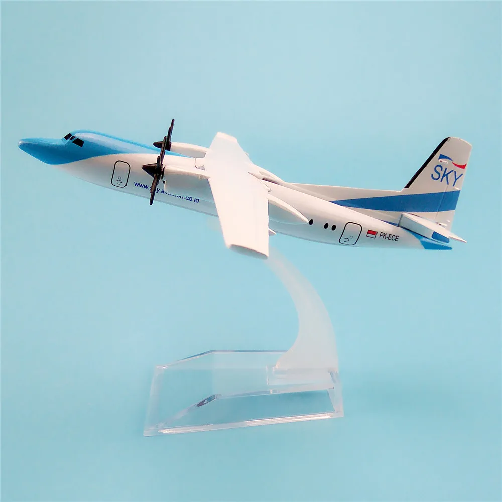 16cm Alloy Metal Air Indonesia Sky Avaition Fokker Airlines Plane Model Fokker FOK 50 F-50 F50 Airways Airplane Model Mode
16cm Alloy Metal Air Indonesia Sky Avaition Fokker Airlines Plane Model Fokker FOK 50 F-50 F50 Airways Airplane Model Mode