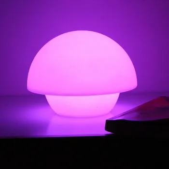 D20*H18cm 16 Color Glowing in dark Cordless decor mushroom lighting Multi color led restaurant table lamps Free shipping 1pc
D20*H18cm 16 Color Glowing in dark Cordless decor mushroom lighting Multi color led restaurant table lamps Free shipping 1pc