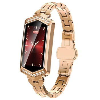 B78 Smart Watch Women IP67 Waterproof Heart Rate Monitor Metal Strap Fitness Bracelet For Android IOS Phone Lady Gift
B78 Smart Watch Women IP67 Waterproof Heart Rate Monitor Metal Strap Fitness Bracelet For Android IOS Phone Lady Gift