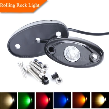 Pair 2inch 9W LED Rolling Rock Light for Jeep car Truck Boat Yacht Chassis Lights Decoration Clearance Undercar Lamp
Pair 2inch 9W LED Rolling Rock Light for Jeep car Truck Boat Yacht Chassis Lights Decoration Clearance Undercar Lamp