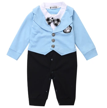 Fashion Clothing Formal Gentleman Bow Party Suit Jumpsuit Rompers Formal Kid Infant Baby Boy Spring Summer Clothes
Fashion Clothing Formal Gentleman Bow Party Suit Jumpsuit Rompers Formal Kid Infant Baby Boy Spring Summer Clothes