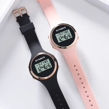 SYNOKE Women's Watch Fashion Sports LED Watch Waterproof Silicone Strap Watch Men Alarm Ladies Digital Watch reloj mujer
SYNOKE Women's Watch Fashion Sports LED Watch Waterproof Silicone Strap Watch Men Alarm Ladies Digital Watch reloj mujer