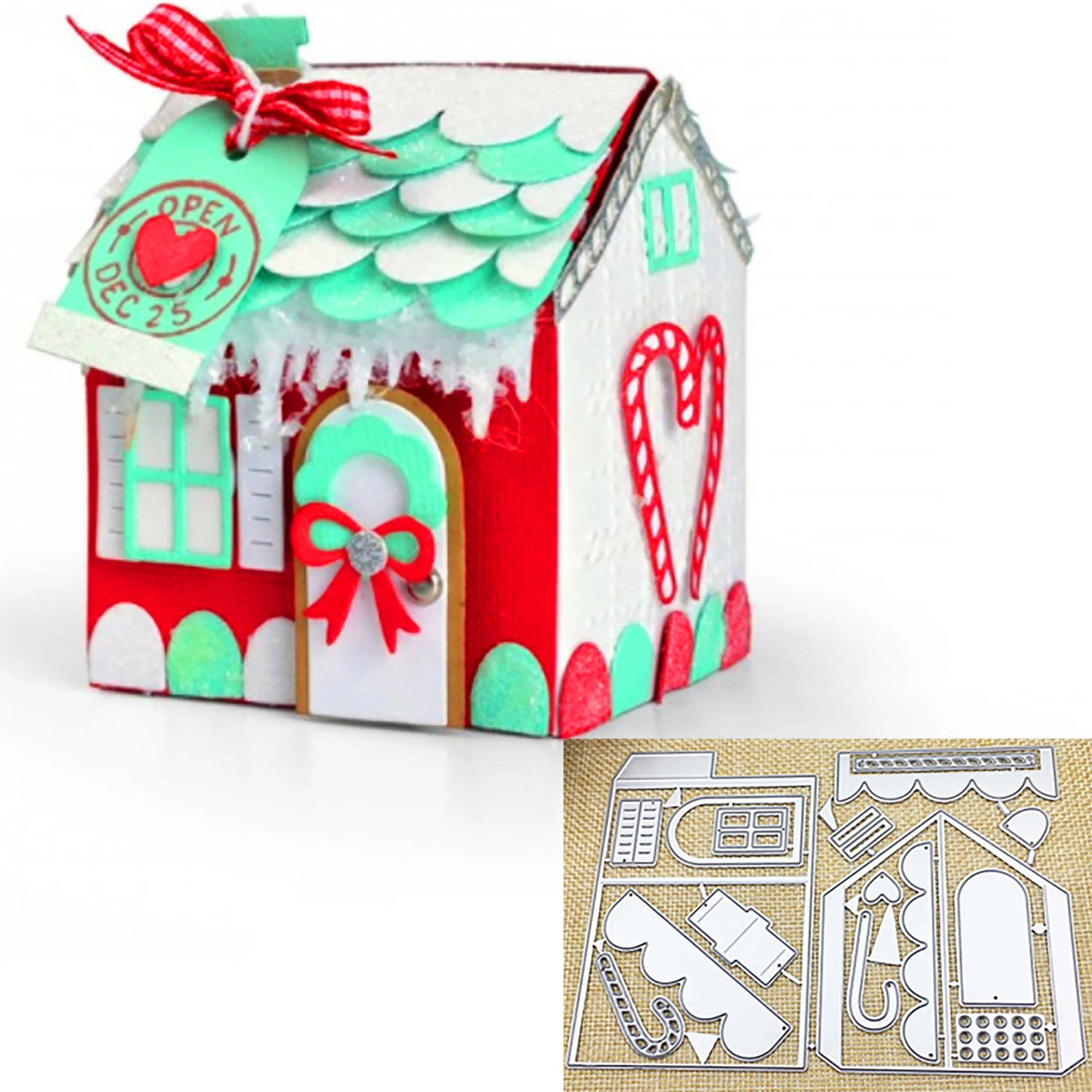 3D DIY Big House Village Metal Cutting Dies Stencil For Scrapbooking DIY Postcards Making New Knife Die Template Craft Cut 2019
3D DIY Big House Village Metal Cutting Dies Stencil For Scrapbooking DIY Postcards Making New Knife Die Template Craft Cut 2019