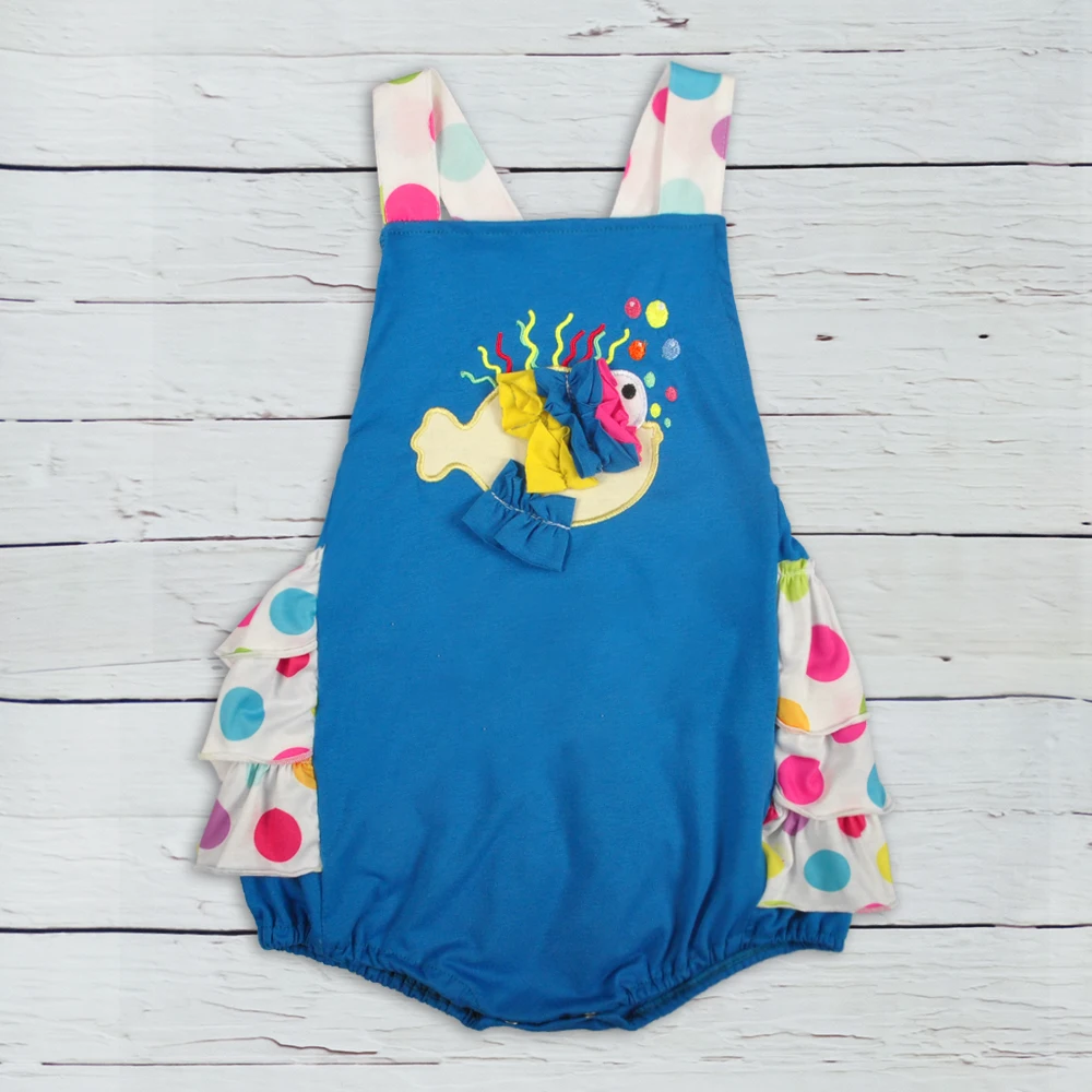 Fish Rompe Kids Summer Outfits Embroidery Boutique Matching 2 Pcs Kintted Cotton Clothing Sets GPF903-515-HY
Fish Rompe Kids Summer Outfits Embroidery Boutique Matching 2 Pcs Kintted Cotton Clothing Sets GPF903-515-HY