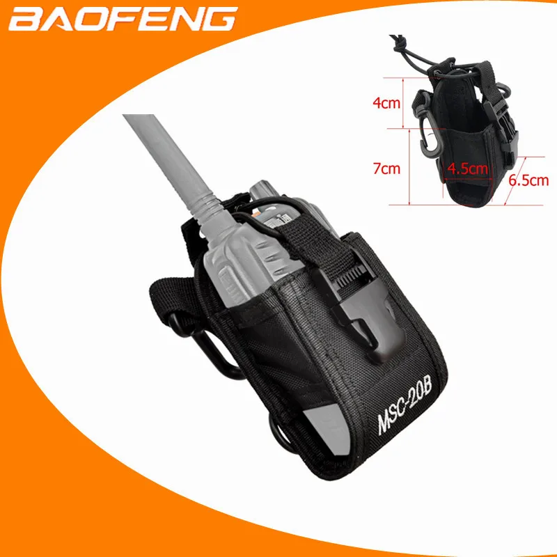 Baofeng Radio Case Holder MSC-20B Portable Pouch For Baofeng UV-5R UV-82 Kenwood Yaesu ICOM TYT Walkie Talkie Accessories
Baofeng Radio Case Holder MSC-20B Portable Pouch For Baofeng UV-5R UV-82 Kenwood Yaesu ICOM TYT Walkie Talkie Accessories