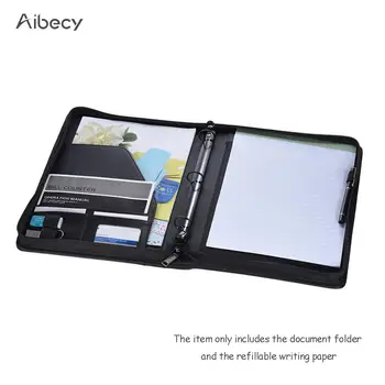 Multifunctional Padfolio Portfolio Padfolio Folder Document Case Organizer A4 PU Leather Zippered Closure Loose-leaf Loop
Multifunctional Padfolio Portfolio Padfolio Folder Document Case Organizer A4 PU Leather Zippered Closure Loose-leaf Loop