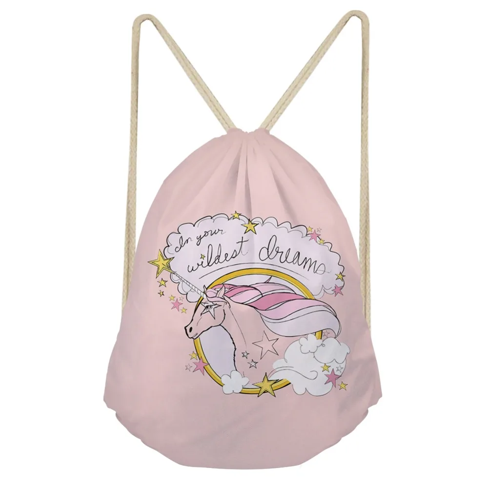 ThiKin Cute Unicorn Printed Drawstring Bags for Women Cartoons Animal Children Casual Backpacks Small Travel Bag Girls Boys
ThiKin Cute Unicorn Printed Drawstring Bags for Women Cartoons Animal Children Casual Backpacks Small Travel Bag Girls Boys