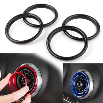 Black Interior Air Vent Outlet Ring Cover Trim 4Pcs For 2012-2019 Audi Q2L A3 S3 8V
Black Interior Air Vent Outlet Ring Cover Trim 4Pcs For 2012-2019 Audi Q2L A3 S3 8V