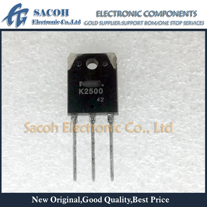 

Новые оригинальные 10 шт. 2SK2500 K2500 TO-3P 25A 500V N Channel MOSFET мощные транзисторы компоненты бытовой электроники схемы