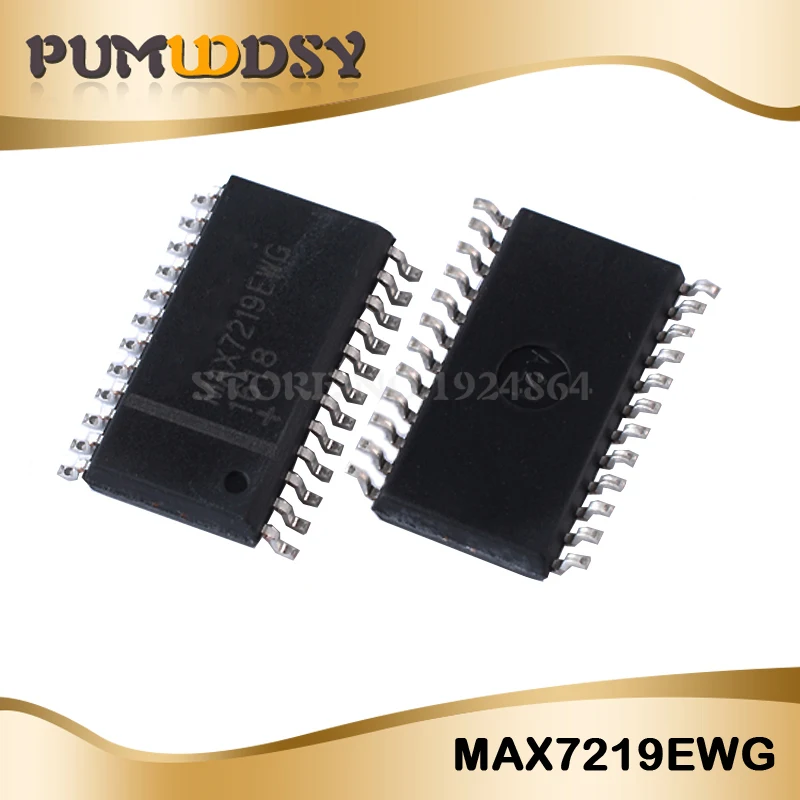 25PCS IC MAX7219 SOP24 DRIVER LED DISPLAY NEW MAX7219CWG