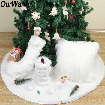 OurWarm White Christmas Decoration Christmas Stocking Tree Skirt Wine Bottle Pillow Cover Christmas Decorations for Home 2019
OurWarm White Christmas Decoration Christmas Stocking Tree Skirt Wine Bottle Pillow Cover Christmas Decorations for Home 2019