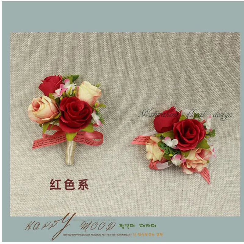 2018 New Red Rose Corsage&Wrist Flowers Groomsman Article Flowers Wedding Party Decorative Corsage and Wrist Flowers
2018 New Red Rose Corsage&Wrist Flowers Groomsman Article Flowers Wedding Party Decorative Corsage and Wrist Flowers