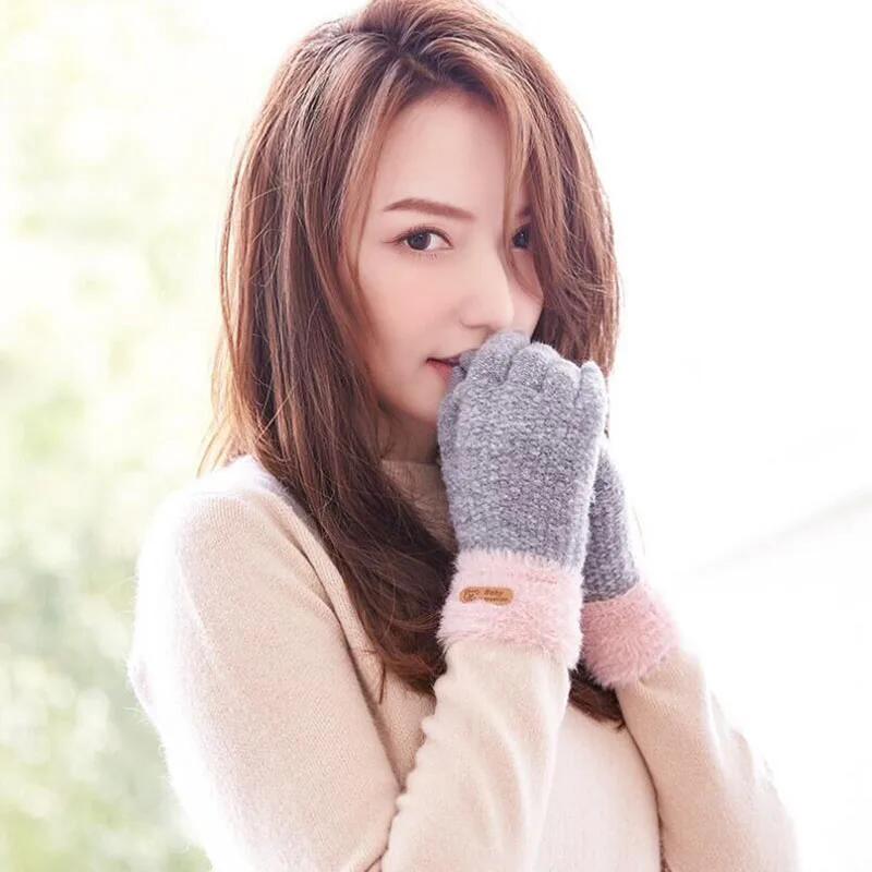 BING YUAN HAO XUAN 2018 Classic Knit Mitten Gloves Christmas Women Girls Knit Gloves Warm Winter Female Accessories
BING YUAN HAO XUAN 2018 Classic Knit Mitten Gloves Christmas Women Girls Knit Gloves Warm Winter Female Accessories