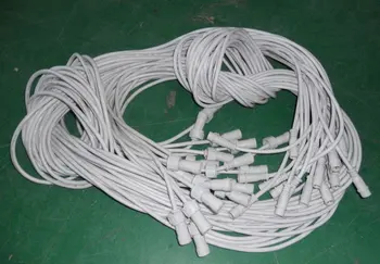 7.6(25feet) 4 core waterproof extension cable, one end with male, the other end with female, white color
7.6(25feet) 4 core waterproof extension cable, one end with male, the other end with female, white color